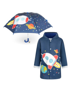Set Paraguas y Chaqueta de Lluvia Addie & Tate 3-10 Años