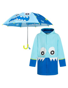 Paraguas y Conjunto Impermeable Niñas Addie & Tate Unicornio