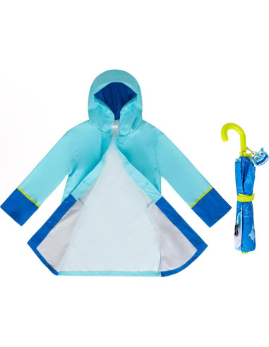 Paraguas y Conjunto Impermeable Niñas Addie & Tate Unicornio