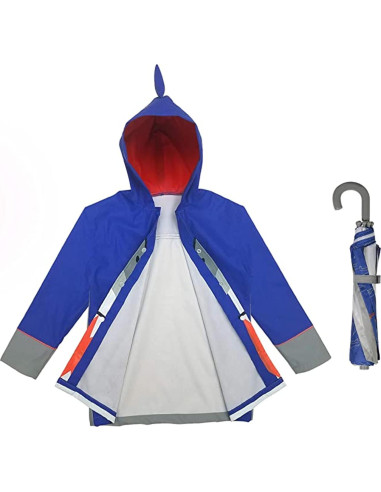 Paraguas y Chaqueta de Lluvia Addie & Tate para Niñas