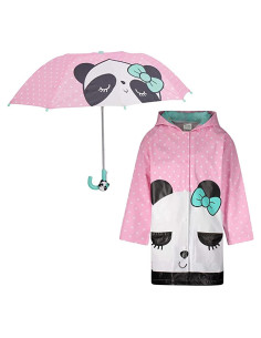 Conjunto Chaqueta de Lluvia y Paraguas Unicornio Addie & Tate