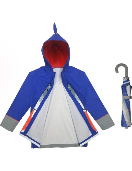 Paraguas y Chaqueta de Lluvia Addie & Tate para Niñas