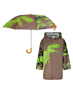 Set Paraguas y Chaqueta de Lluvia Niñas Addie & Tate