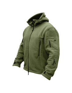 Sudadera Táctica de Forro Polar Militar ReFire Gear para Hombre - 7 Bolsillos