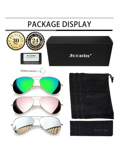 Gafas de sol polarizadas Joopin UV400 para hombres y mujeres