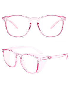 Gafas de seguridad Alsenor UV antiempañante púrpura