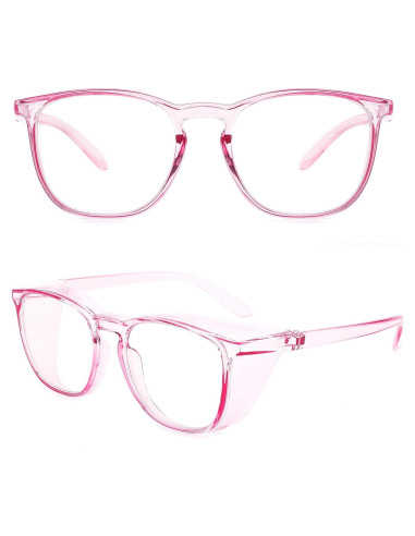 Gafas de seguridad Alsenor UV antiempañante púrpura