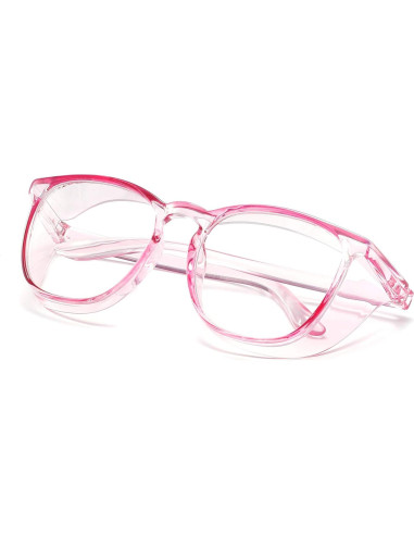 Gafas de seguridad Alsenor UV antiempañante púrpura