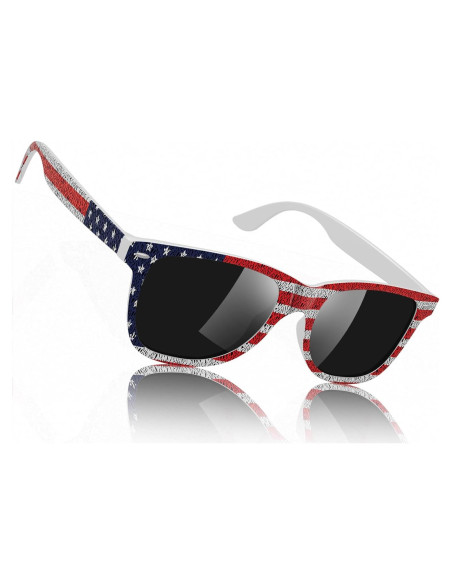 Gafas de sol polarizadas Sunier UV400 estilo retro para hombre