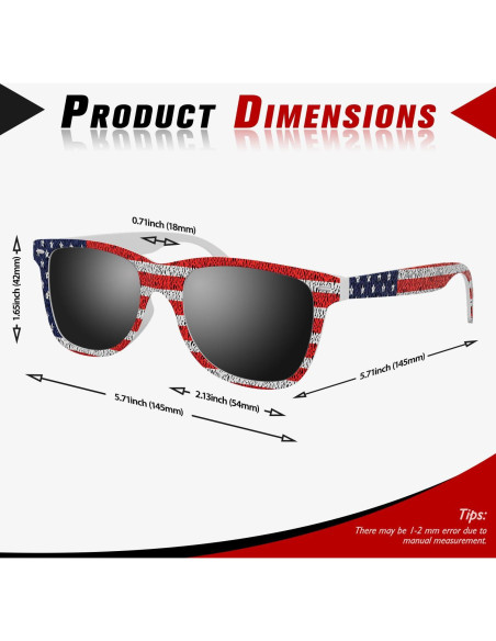 Gafas de sol polarizadas Sunier UV400 estilo retro para hombre