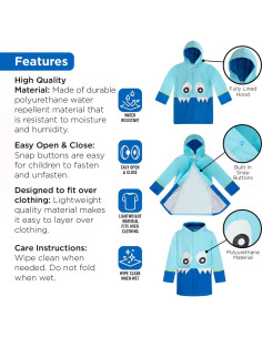 Set de Chaqueta y Paraguas Addie & Tate para Niñas 2