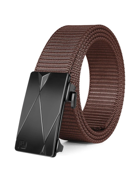 Cinturón Ratchet Fairwin de Nylon para Hombre 1.25 cm Automático