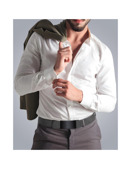 Cinturón de Nylon Fairwin Automático para Hombre 3,18 cm