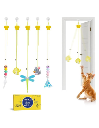 Juguetes Interactivos para Gatos Potaroma 5 Pcs Ajustables