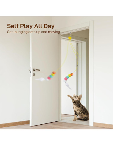 Juguetes Interactivos para Gatos Potaroma 5 Pcs Ajustables