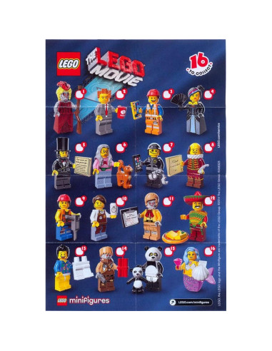 Minifigura LEGO Taco Tuesday Guy 3.99x2.01x5 cm