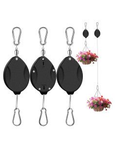 Soporte Retráctil para Plantas ZUZUAN 3 Pcs Alta Resistencia