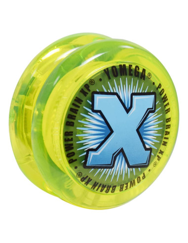 Yoyo Yomega Power Brain XP - Profesional Amarillo con 2 cuerdas