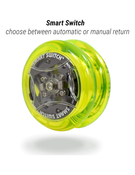 Yoyo Yomega Power Brain XP - Profesional Amarillo con 2 cuerdas