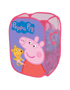 Cesto Plegable Peppa Pig Idea Nuova 21.5x34.3x34.3 cm