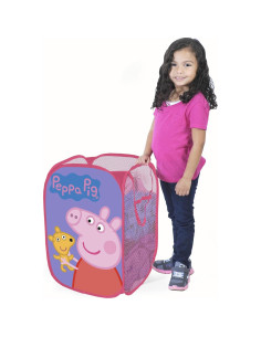 Cesto Plegable Peppa Pig Idea Nuova 21.5x34.3x34.3 cm 2