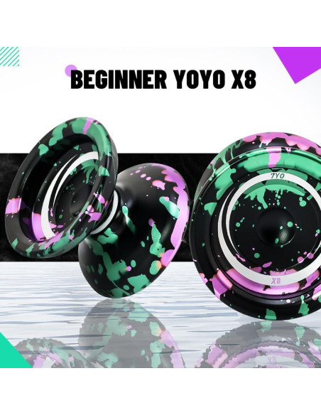 Yoyo X8 Profesional para Niños 8-12 Años con Estuche