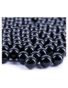 Esferas de Vidrio Negras Galashield 1kg - 80 Piezas Decorativas
