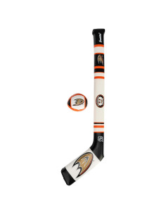 Conjunto Hockey Suave Franklin Sports Anaheim Ducks - 2 Palos