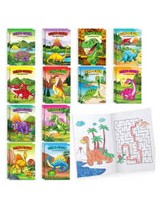 BenLouis 24 Libros de Colorear Dinosaurios para Niños