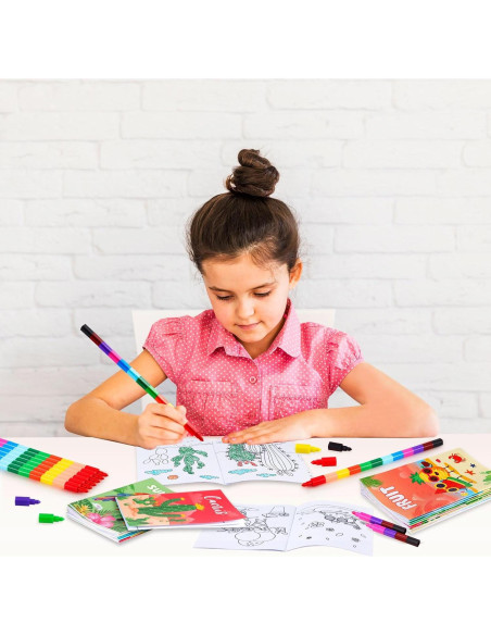 BenLouis 24 Libros de Colorear Verano para Niños