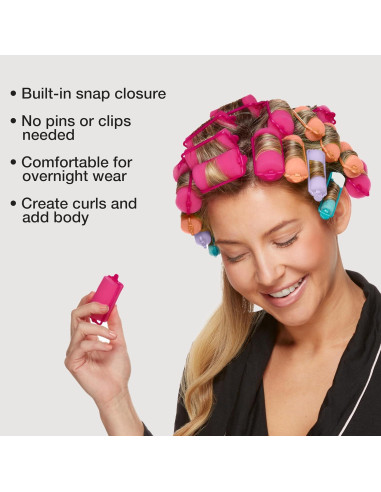 Rulos de Espuma Conair - 48 Unidades Multi-Tamaño