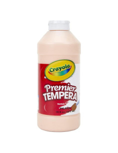 Pintura Tempera Crayola Durazno 473ml para Niños