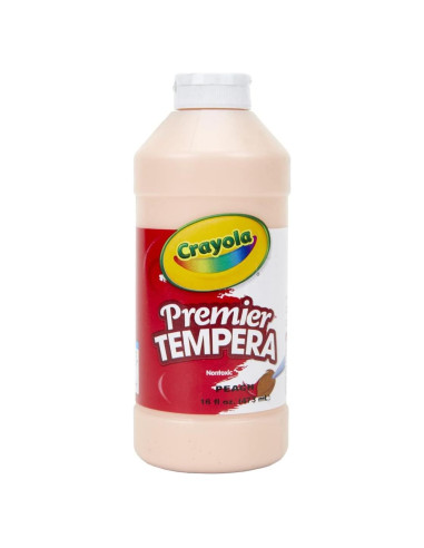 Pintura Tempera Crayola Durazno 473ml para Niños
