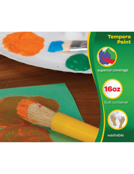 Pintura Tempera Crayola Durazno 473ml para Niños
