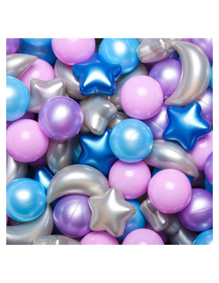 Bolas de Piscina GOGOSO 100PCS Estrellas y Lunas