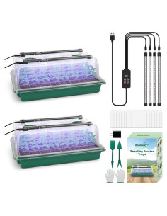 Bandeja de Inicio de Semillas BlumWay 80 Celdas con Luz