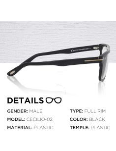 Gafas de Sol Tom Ford FT0628 CECILIO-02 + Kit eSHADES 2