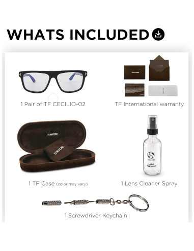 Gafas de Sol Tom Ford FT0628 CECILIO-02 + Kit eSHADES