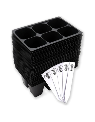 Bandejas de Inicio de Semillas 216 Celdas La Ciudad Hidropónica