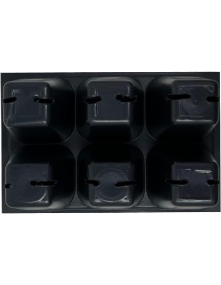 Bandejas de Inicio de Semillas 216 Celdas La Ciudad Hidropónica