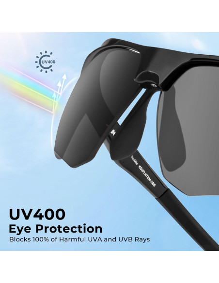 Gafas de sol polarizadas KastKing Tenmile UV para deportes