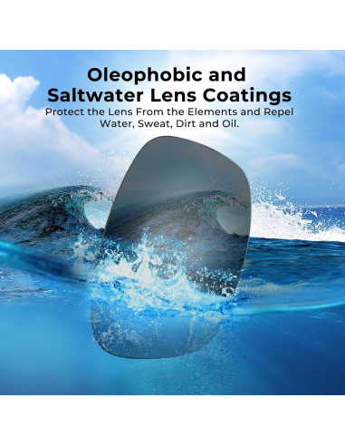 Gafas de sol polarizadas KastKing Tenmile UV para deportes