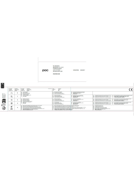 Gafas POC Ora DH para Ciclismo de Montaña - Negro Uranio