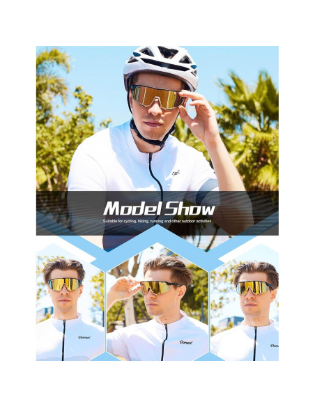 Gafas de sol BIRCEN deportivas UV400 para ciclismo y béisbol