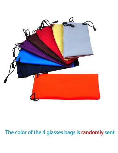 Paquete de 4 gafas 3D pasivas RealD para cine y proyectores