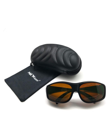 Gafas de Seguridad Láser MCWlaser EP-1 Protección 190-540nm