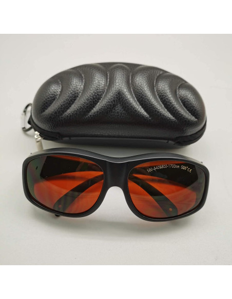 Gafas de Seguridad Láser MCWlaser EP-1 Protección 190-540nm