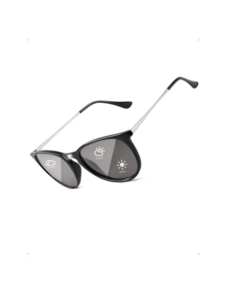 Gafas de sol fotoquímicas TJUTR polarizadas UV400 para mujer