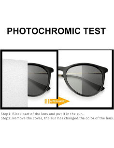 Gafas de sol fotoquímicas TJUTR polarizadas UV400 para mujer 2
