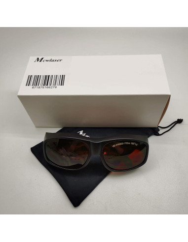 Gafas de Seguridad Láser MCWlaser EP-1 Protección 190-540nm